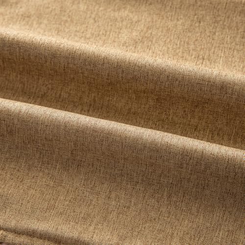Yaertun Pack of 2 Decorative Linen Soild Throw Pillow Covers Farmhouse Neutral Cushion Covers Pillowcase for Chair Couch S...