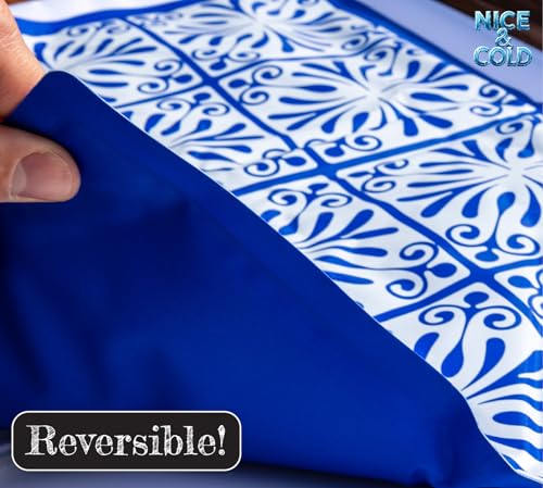 Reusable Freezable Ice Mat for Keeping Food Trays, Cheese Boards, Deli Meat, Veggie Plates, & Sushi Fresh and Cold – Charc...