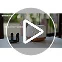 InnoGear Aromatherapy Diffuser & 10 Essential Oils Set, 500ml Essential Oil Diffuser with Remote Control Ultrasonic Cool M...