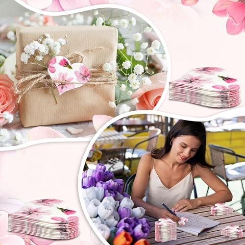 BuggyBeds 60PCS Plantable Seed Paper Hearts Shape – Wildflower Embedded Paper, Unique Gifts for Mothers, Garden Lovers, We...
