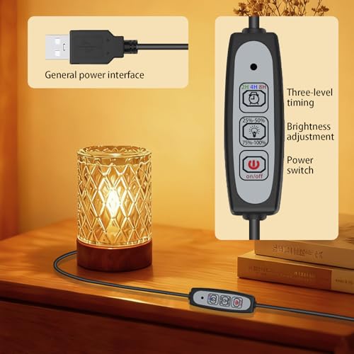 PWTZMYXGS Mini Night Light with Adjustable Brightness,Ambient Lighting,Night Light with Timer, Dimmable Small Night Lamp f...