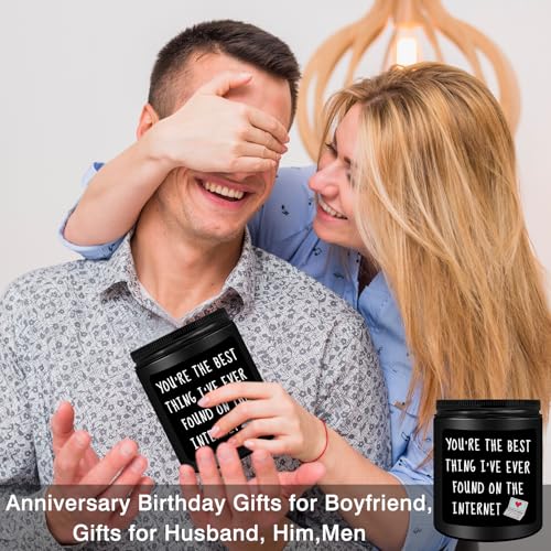 Homsolver Gifts for Boyfriend, Him, Husband, Men, Funny Anniversary Birthday Christmas Valentines Romantic Gifts for Him, ...