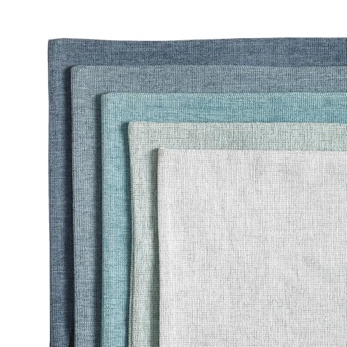 Jepeak 20x20 Inch Decorative Chenille Throw Pillow Covers, Pack of 2 Cozy Concise Pillow Cases Soft Farmhouse Modern Squar...