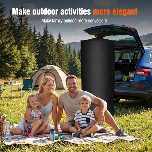 2026 Upgraded Portable Changing Room Tent - Instant Pop Up Privacy Pod with Upgraded Strong Suction Cups for SUV Liftgate,...