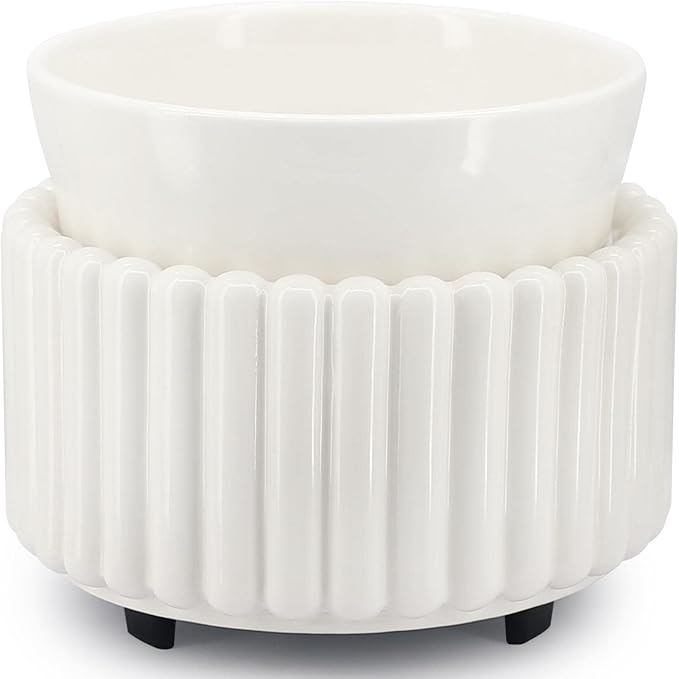 VICTORIA AROMA Ceramic Wax Melt Warmer 3-in-1 Candle Wax Warmer for Scented Wax Melter Electric Fragrance Wax Burner for H...