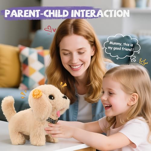 Vanvimen 16 Pcs Robot Dog Toys for Girls, Toys for 3 4 5 6 7 8 Year Old Girls Kids Boys, Realistic Robot Puppy Toddlers Gi...