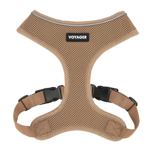 Best Pet Supplies Voyager Aerolite Adjustable No Pull Dog Harness with Reflective Stripes for Walking, Jogging, Heavy-Duty...