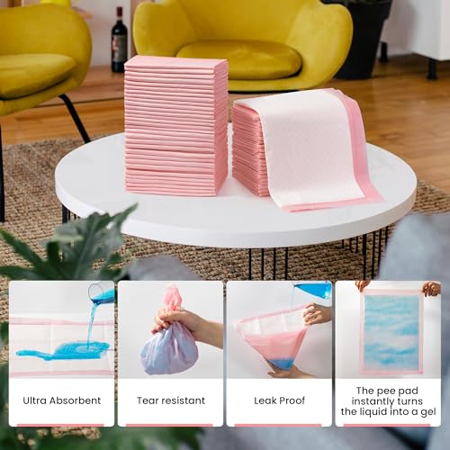 Pet Toilet Training Pads 100Count Disposable Puppy Pee Pads 18" x 13" for Dogs, Ultra Absorbent|Quick Dry|Leak-Proof Pet P...