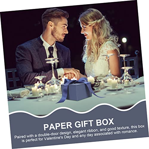 4 Stück Box Geschenkbox Geschenkverpackungsbox Herz Lippenstift Schmuck Zubehör Streiche für Erwachsene Geldhalter für Wei...