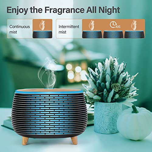 Diffuserlove Diffuser Essential Oil Diffusers 400ML Aromatherapy Air Diffuser for Home Bedroom Office Room Aroma Diffuser ...
