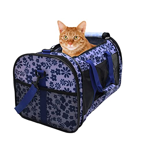 GOOPAWS Soft-Sided Kennel Pet Carrier for Small Dogs, Cats, Puppy, Airline Approved Cat Carriers Dog Carrier Collapsible, ...