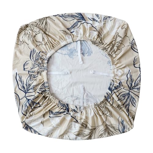 EVOLLER Waterproof Couch Cushion Cover 26x26 Stretch Printed Floral Cushion Cover for Couches and Sofas Indoor Outdoor Was...