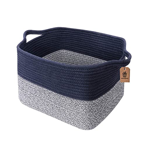 Goodpick Cube Storage Bins - Shelf Baskets for Towel Book Clothes, Closet Storage Bins for Office Woven Toy Basket for She...