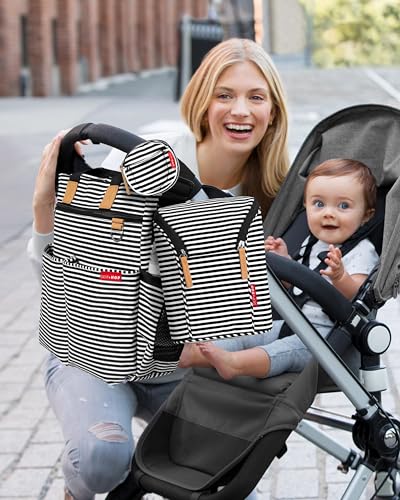 Skip Hop Baby Breastmilk Cooler Insulated Bottle Bag, Grab & Go, Chevron
