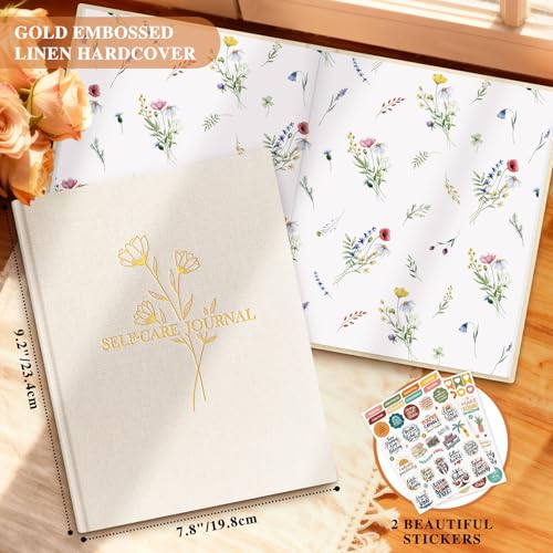 Lanpn Self Care Journal for Women, Self Love Guided Journals with Prompts, Daily Reflection Wellness & Gratitude Planner, ...
