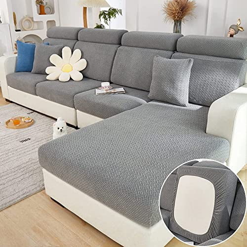 Yoovat Couch Cushion Covers for Sofa Couch Covers Wear-Resistant Universal Sofa Cover Washable Stretch for Sectional Slipc...