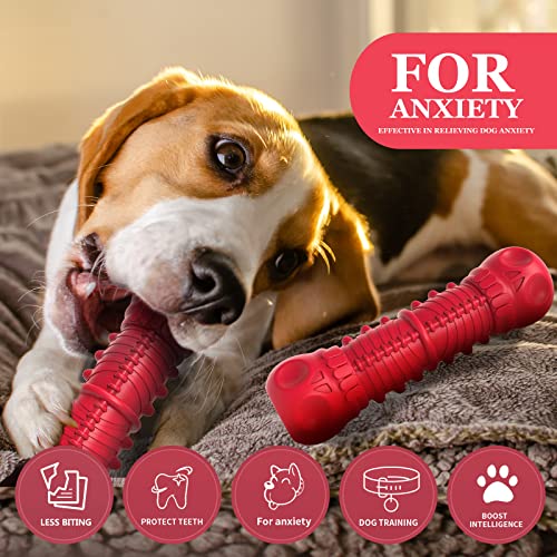 ZIKATON Dog Squeaky Toys for Aggressive Chewers, Durable Chew Toys for Large Medium Breed Dog, Dog Toys, Tough Durable Dog...
