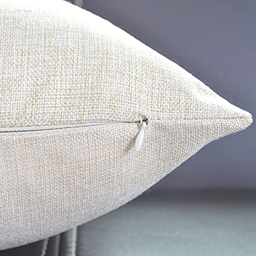 Solekla Pink Flowers Decorative Throw Pillow Cover Case Cushion Home Living Room Bed Sofa Car Cotton Linen Square 18 x 18 ...