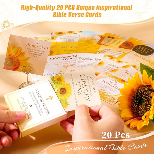 13PCS Christian Gifts For Women Faith -Inspirational Religious Birthday Gifts,Sunshine Box Spiritual Baptism Baskets for H...