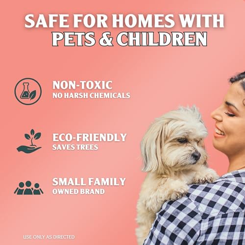 Sprinkle & Sweep: Pet Mess & Odor Cleanup - 15oz Bag - Dog Accident & Mess Clumping Powder, Remove Pee-Poop-Vomit from Har...
