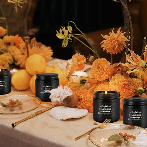 YOROXRG Scented Candles Gifts Set 12 Pack Soy Wax Travel Tin Jar Candles for Home 3.05 OZ for Mom for Christmas, Birthday,...