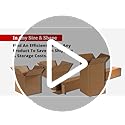 Partners Brand 18x12x6 Corrugated Cardboard Boxes, 18"L x 12"W x 6"H, Pack of 25 | Shipping, Packaging, Moving, Storage Bo...