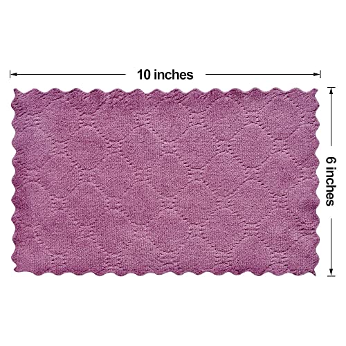 lSmall Reusable Cleaning Cloths, 6 x 10 inch, Super Absorbent Multipurpose Dish Cloths, for Furniture Rags, Kitchen Cloth...