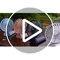Psecici Handheld Fan, Mini Portable Personal Fan with lanyard, 4 Speeds Level 180° Foldable Design for Desk/Travel/Office/...