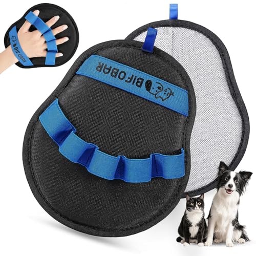 Pet Hair Removal Glove - Magic Brush Electrostatic Mitt for Dogs & Cats, Reusable Grooming Gloves - Dog Hair Remover Tool ...