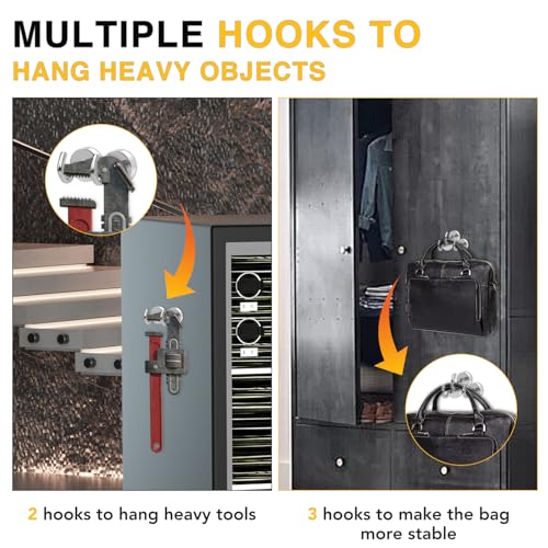DIYMAG Magnetic Hooks, 30lbs+ Magnet Hook 2026 Cruise Cabin Ship Essentials Heavy Duty Strong Magnets Refrigerator Fridge ...
