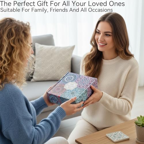 Scented Candles Gift Set for Women – 4 Pack Soy Wax Aromatherapy Candles with Essential Oils, Natural Long Lasting Candles...
