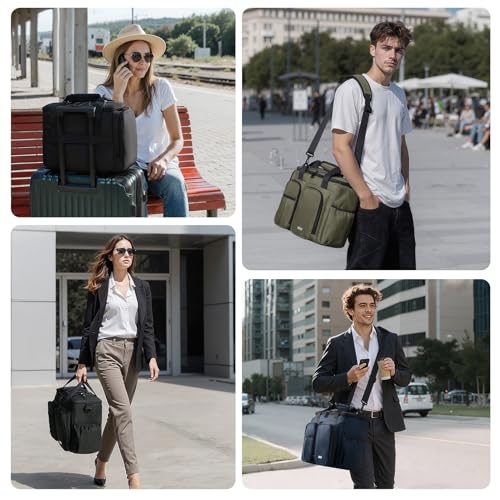 MIER Lunch Box for Men Heavy Duty Insulated Lunch Bag 20 Cans Large Leakproof Soft Cooler Bags with Multiple Pockets for P...