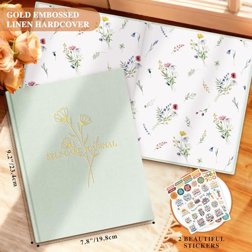 Lanpn Self Care Journal for Women, Self Love Guided Journals with Prompts, Daily Reflection Wellness & Gratitude Planner, ...