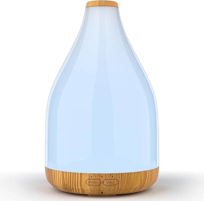 KinYiLO Essential Oil Diffuser for Home, 300ML Modern Décor Aromatherapy Diffusers Large Room Fresh Air Scent, Ultrasonic ...