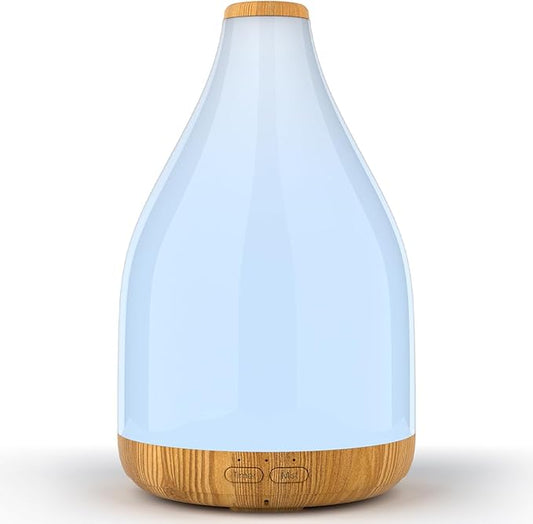 KinYiLO Essential Oil Diffuser for Home, 300ML Modern Décor Aromatherapy Diffusers Large Room Fresh Air Scent, Ultrasonic ...