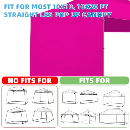 Joramoy Canopy Tent Sidewalls for 10×10 Pop Up Canopy, 3 Pack Instant Canopy Sunwall, Waterproof and UV Protection Canopy ...