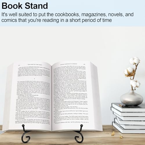 vivinin 6 Pack Plate Stands For Display (4 Inch, 6 Inch, 8 Inch), Plate Holder 3 Size Picture Frame Stand of Metal, Frame ...