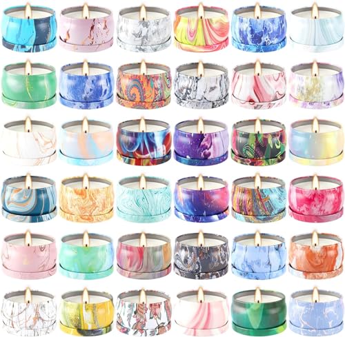 YOROXRG 36 Packs Scented Candles Gift Set, Fragrances Candle for Women, 2.5 OZ Portable Jar Candle for for Spa, Yoga, Bat...
