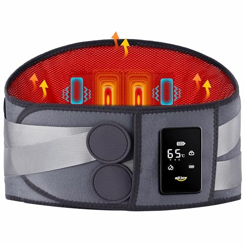 ALLJOY 67" Cordless Heating Pad for Back Pain Relief FSA Eligible HSA, Mothers Day Gifts for Women Mom Men Dad, Portable L...