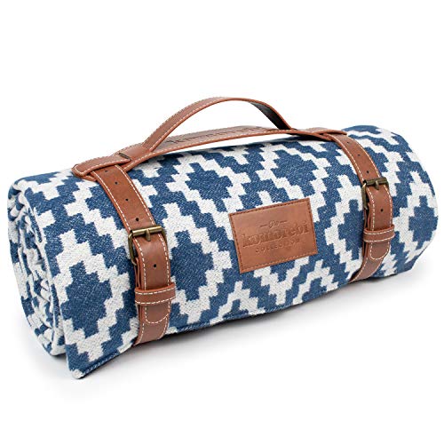 Komorebi Extra Large Picnic Blanket - 78” x 59” - Waterproof Outdoor Blanket, Foldable & Portable Sandproof Beach Blanket...