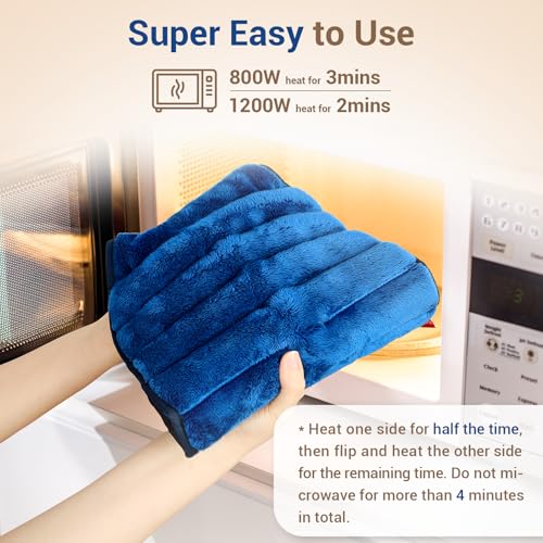 Comfytemp Microwave Moist Heating Pad for Back Pain Relief, Sciatica Recovery Must Have, Microwavable Hot Therapy for Lowe...
