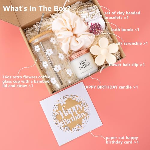 JTEWB Birthday Gifts For Women, Teen Girl, Her, Happy Birthday Gift Box For Girl, Women, Sister, Daughter, Friends, Cute D...