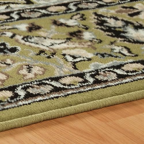 Superior Radcliffe Collection Area Rug, 8mm Pile Height with Jute Backing, Traditional European Tapestry Design, Fashionab...