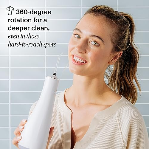 Boka Advanced Water Flosser for Teeth Cleaning, Gums & Braces w/Travel Bag - 3 Pressure Setting, Cordless Rechargeable Flo...