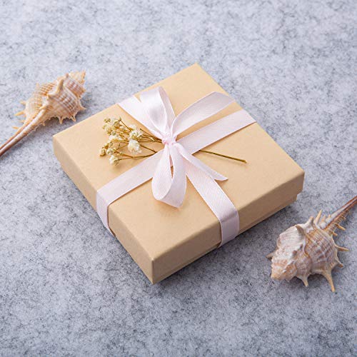 GEFTOL Jewelry Gift Boxes 20 Pack 3.5x3.5x1 Inch Cardboard Jewelry Boxes,Small Gift Boxes for Jewelry Earrings Necklaces H...