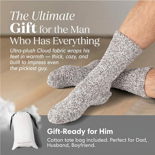 Unboxme Gifts Warm & Cozy Ultra-Luxe Cloud Sock, Easter Gift for Women & Men - Super Soft Luxurious Fabric Sleep Socks