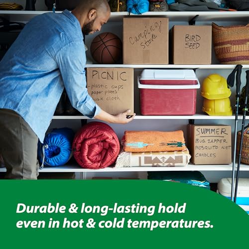 Duck HD Clear Packing Tape Refills - 6 Rolls of Heavy Duty Shipping and Moving Packing Tape - Clear Strong Packaging Tape ...
