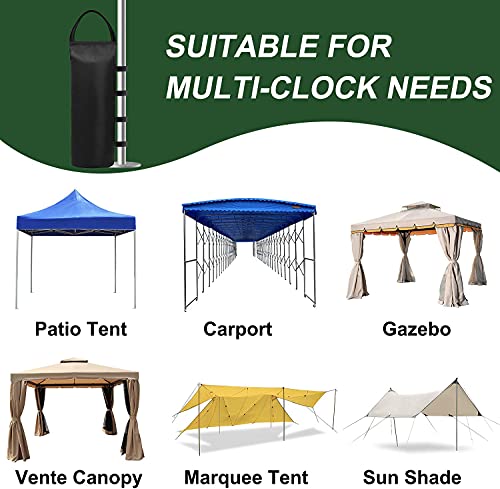 IALNAI 112 LBS Canopy Weights Sand Bags for Canopy Outdoor Advertising Tent Sunshade Fixed Windproof Pop up Tent（No Sand） ...