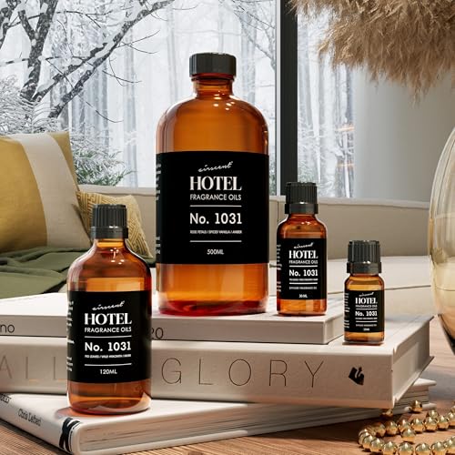 AirScent Hotel Diffuser Oil No. 1031 - Rose Petals Spiced Vanilla Amber - Hotel Scent Dupe - Fragrance Oil for Ultrasonic ...