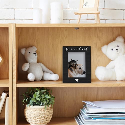 Foyoulame Pet Memorial Dog Cat Picture Frame 4x6, Loss of Dog Sympathy Gift Wooden Picture Frame, Memorial Gifts for Dogs ...